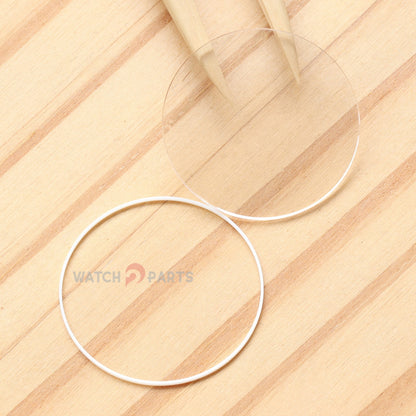 Watch Sapphire Crystal&Gasket for Vacheron Constantin VC Traditionnelle 81574/85290/87172/82172 Front&Case Back Glass