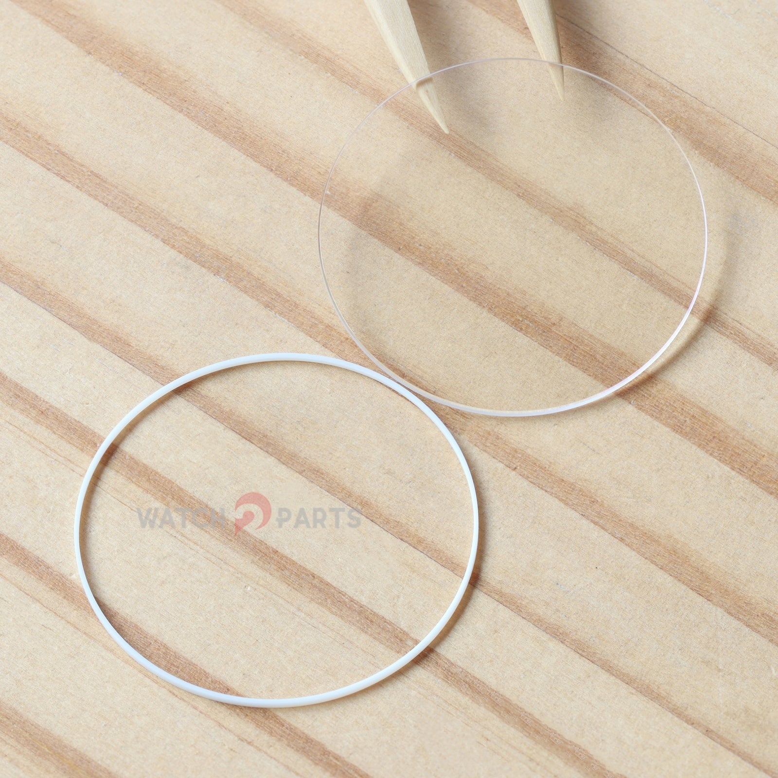 Double-sided AR Coating Watch Sapphire Crystal&Gasket for IWC Portofino Automatic IW4581/4590/4591 37mm Glass - watch2parts
