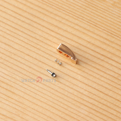 18K Rose Gold/Stainless Steel Watch Pusher for Patek Philippe Aquanaut PP 5164 40.8mm Watch Button