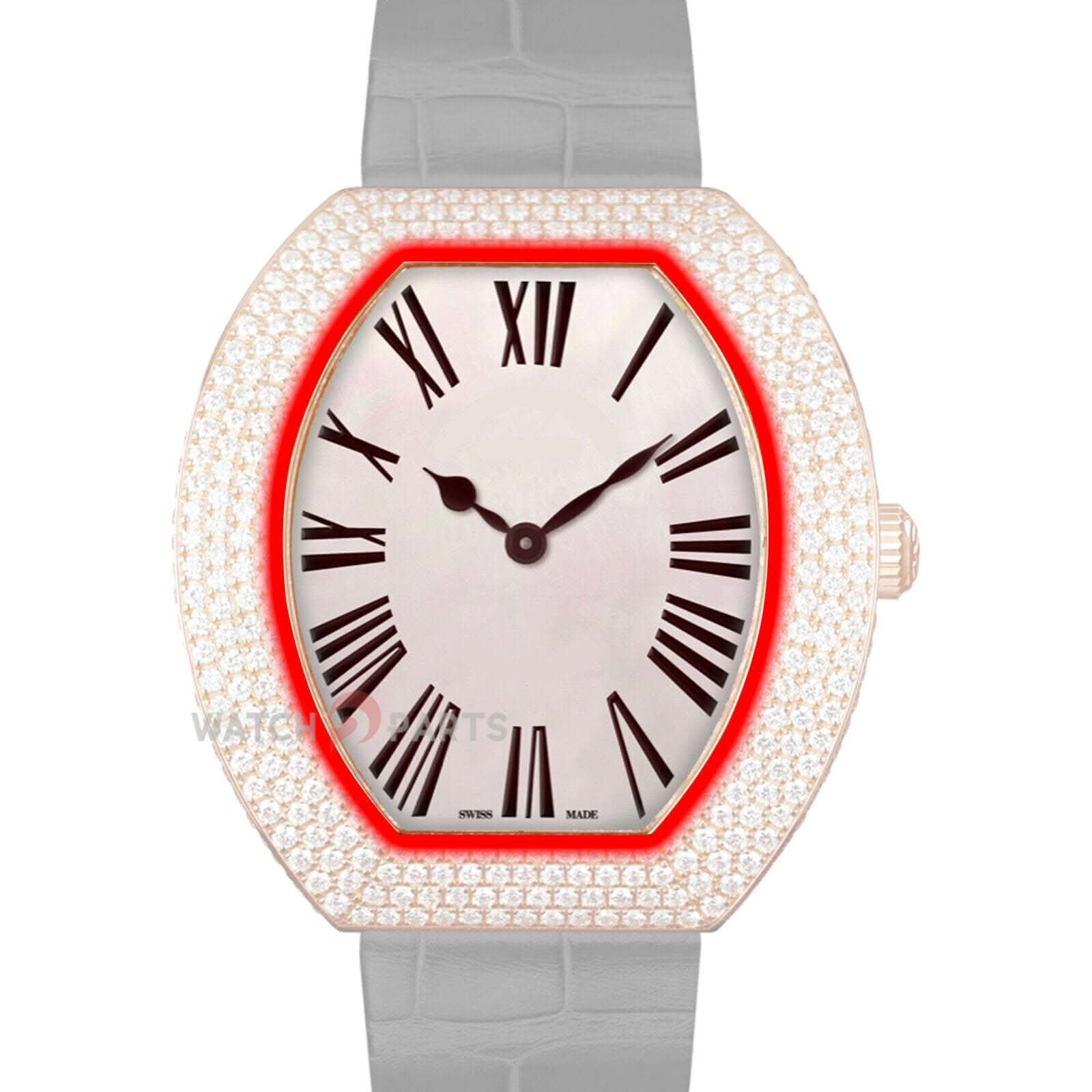 Cristal de zafiro para Franck Muller 3545/3540/7567 Infinity Color Dreams Watch