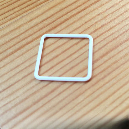 Beobachten Sie den Weichrümchen des Gummi Gummi Gummi für Cartier Santos 1567/1564 Galbee M/L Uhr 