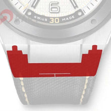 Watch Leather Strap Insert Steel for IWC IW3234 Ingenieur 44mm Watch Band Link