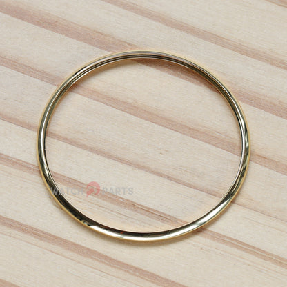 Bezel for Tudor Glamour Date 39mm Watch Steel Ring Silver Gold