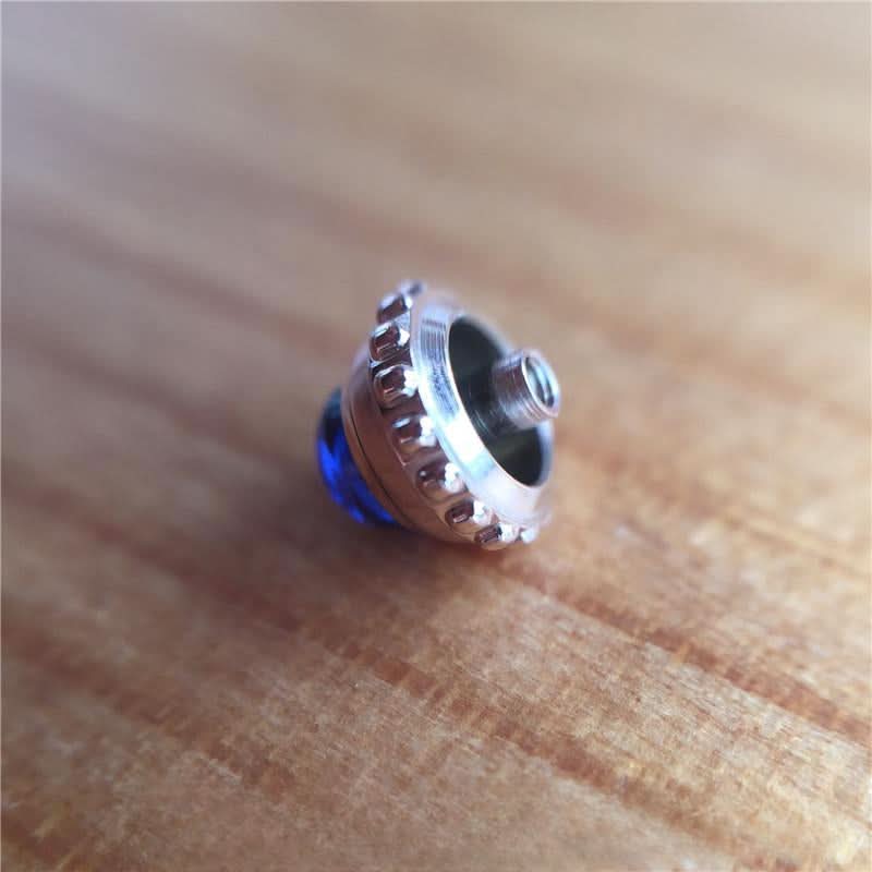 Blue Sapphire Crystal Watch Crown pour Cartier Tank / Ronde Lady's Watch