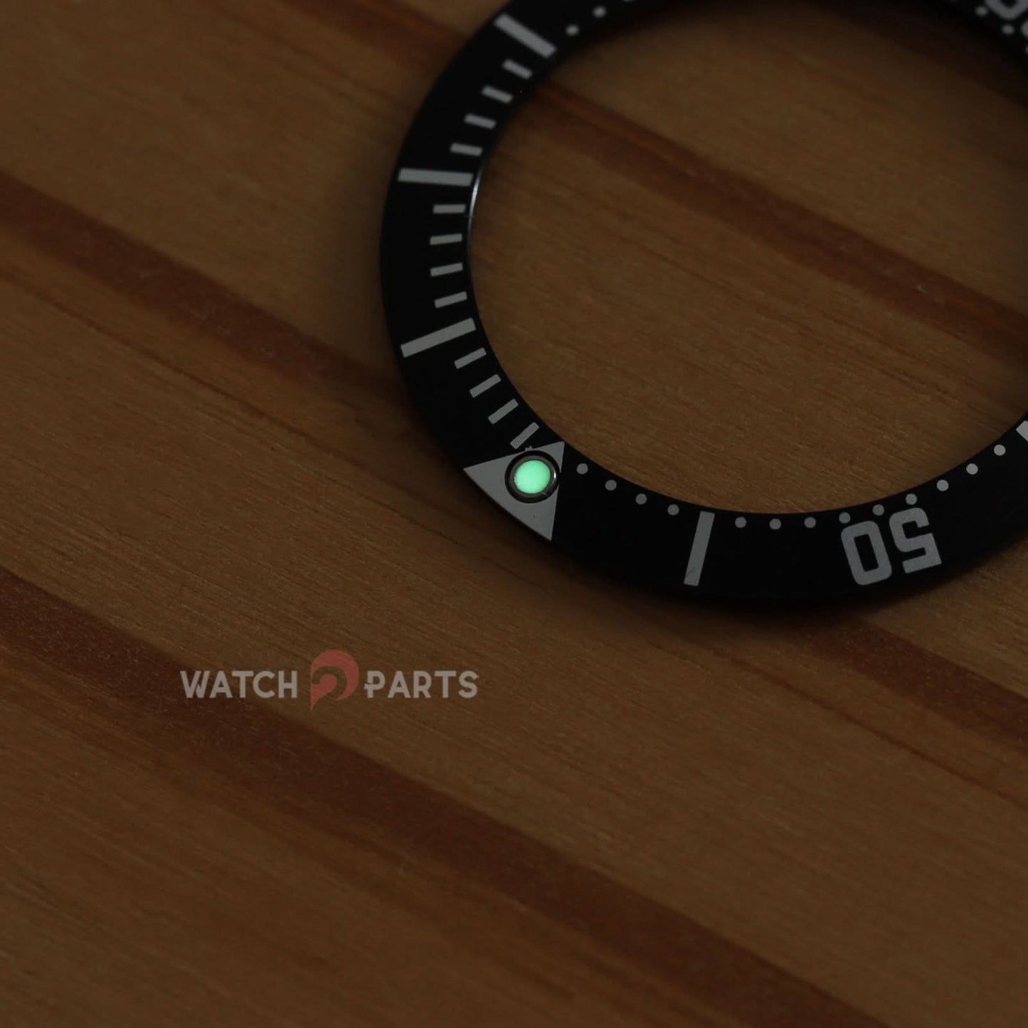 Mira el bisel de aluminio para Omega Seamaster 300M 2583.80 28 mm Inserto de reloj