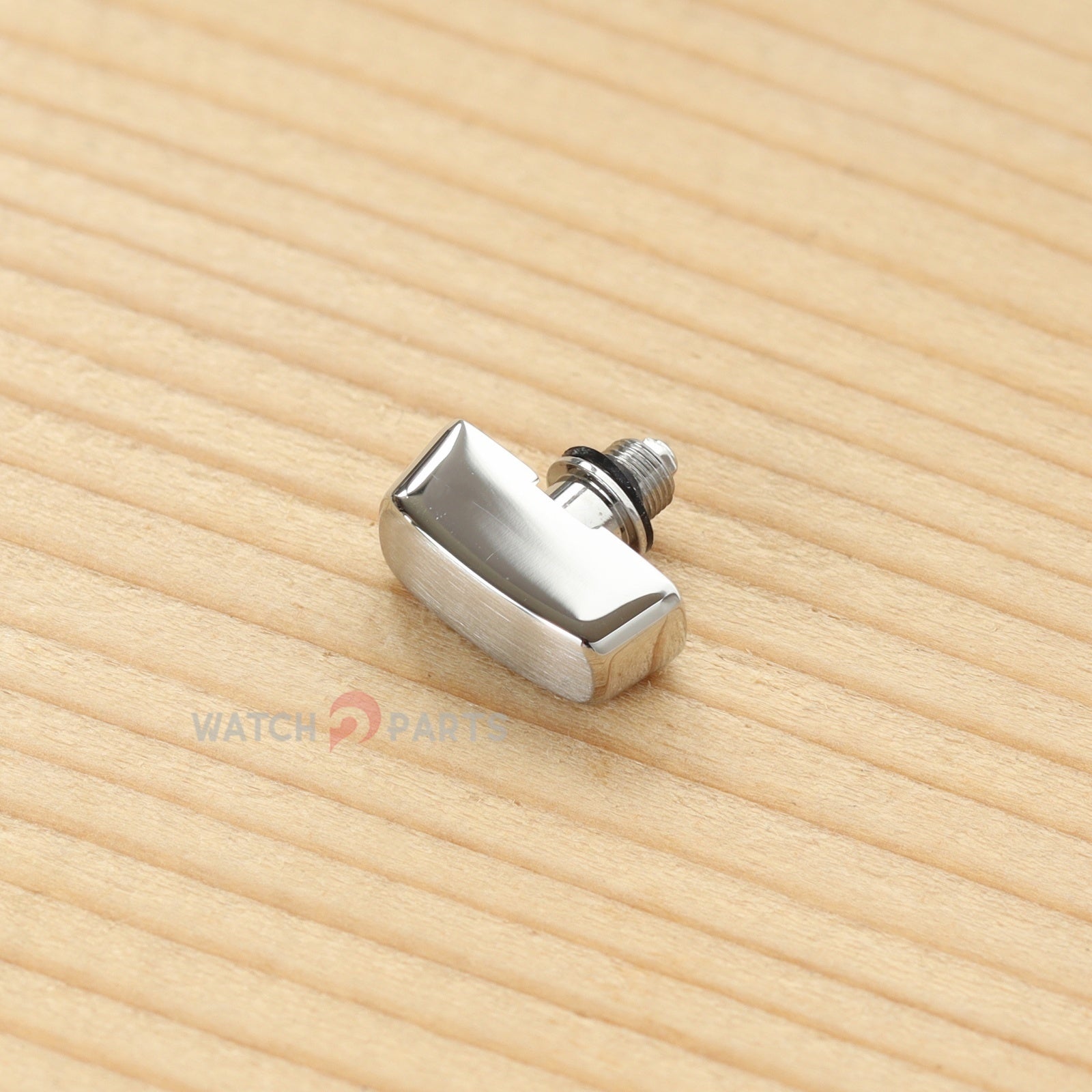 18K Rose Gold/Steel Watch Pusher for Patek Philippe PP 5968 Aquanaut 42.2mm Watch Button - watch2parts
