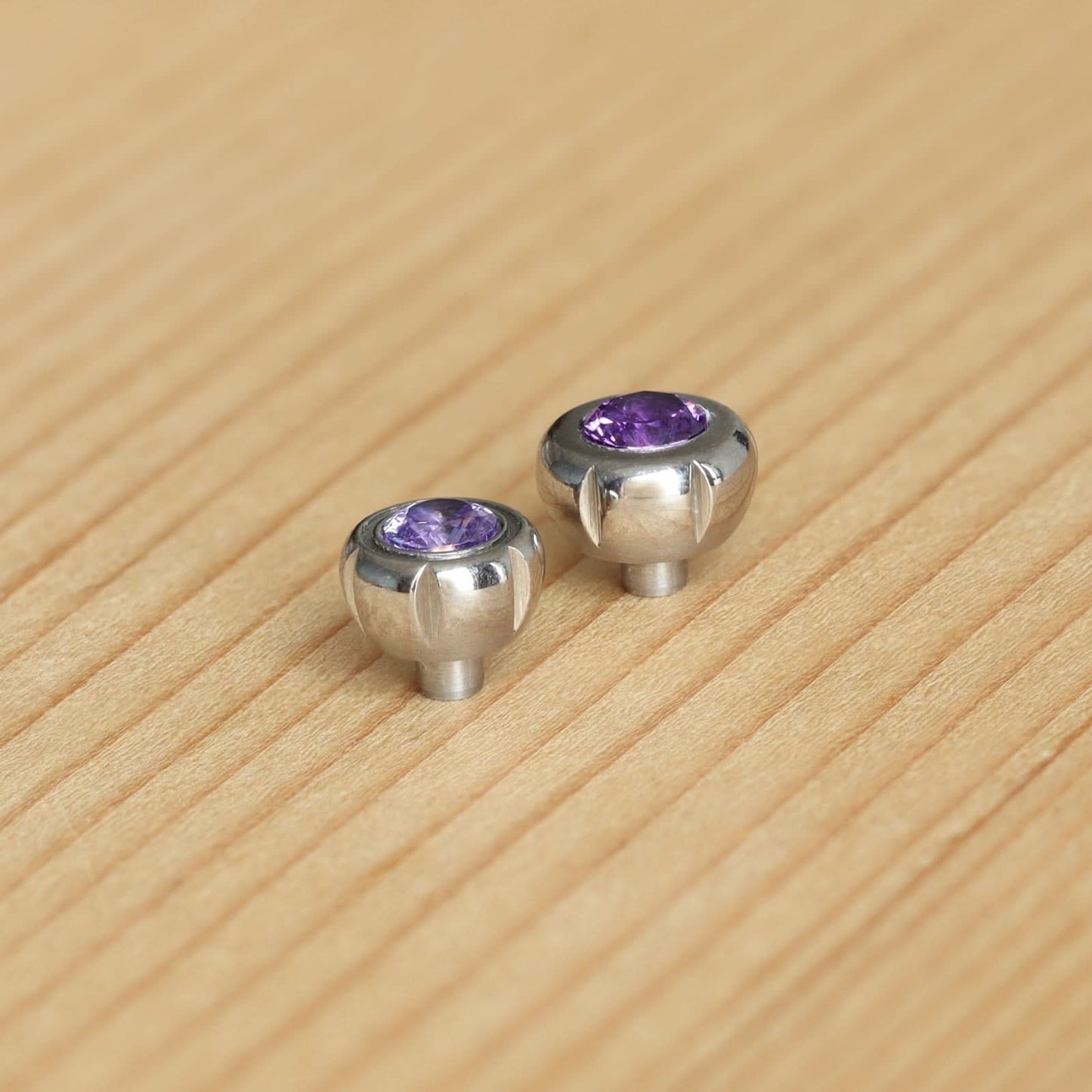 Purple Gemstone Watch Crown for Chopard IMPERIALE 28mm/36mm Watch