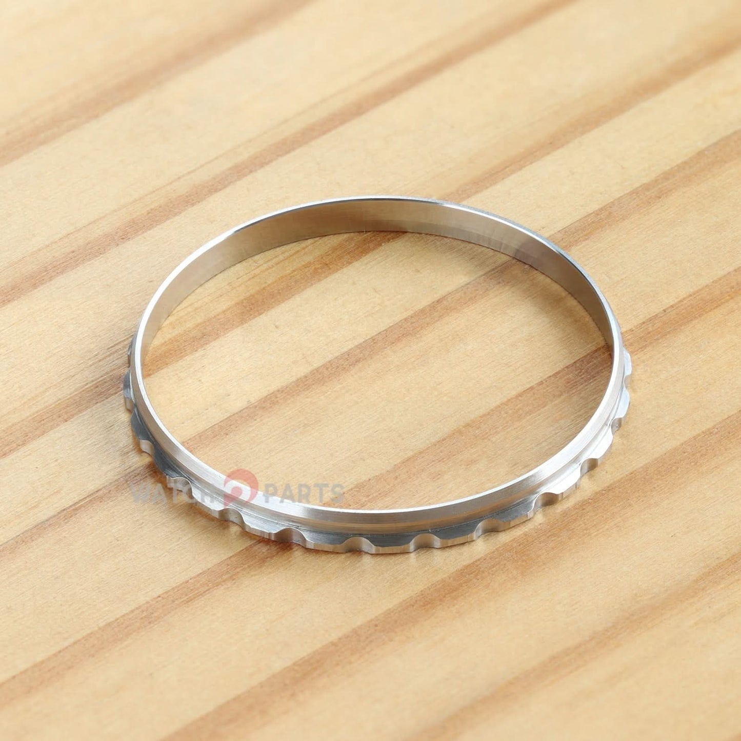 Bisel estriado+Junta de bisel de goma+Haga clic en Spring+Tension Spring+Bisel de retención para Rolex GMT-Master II 126710/116710