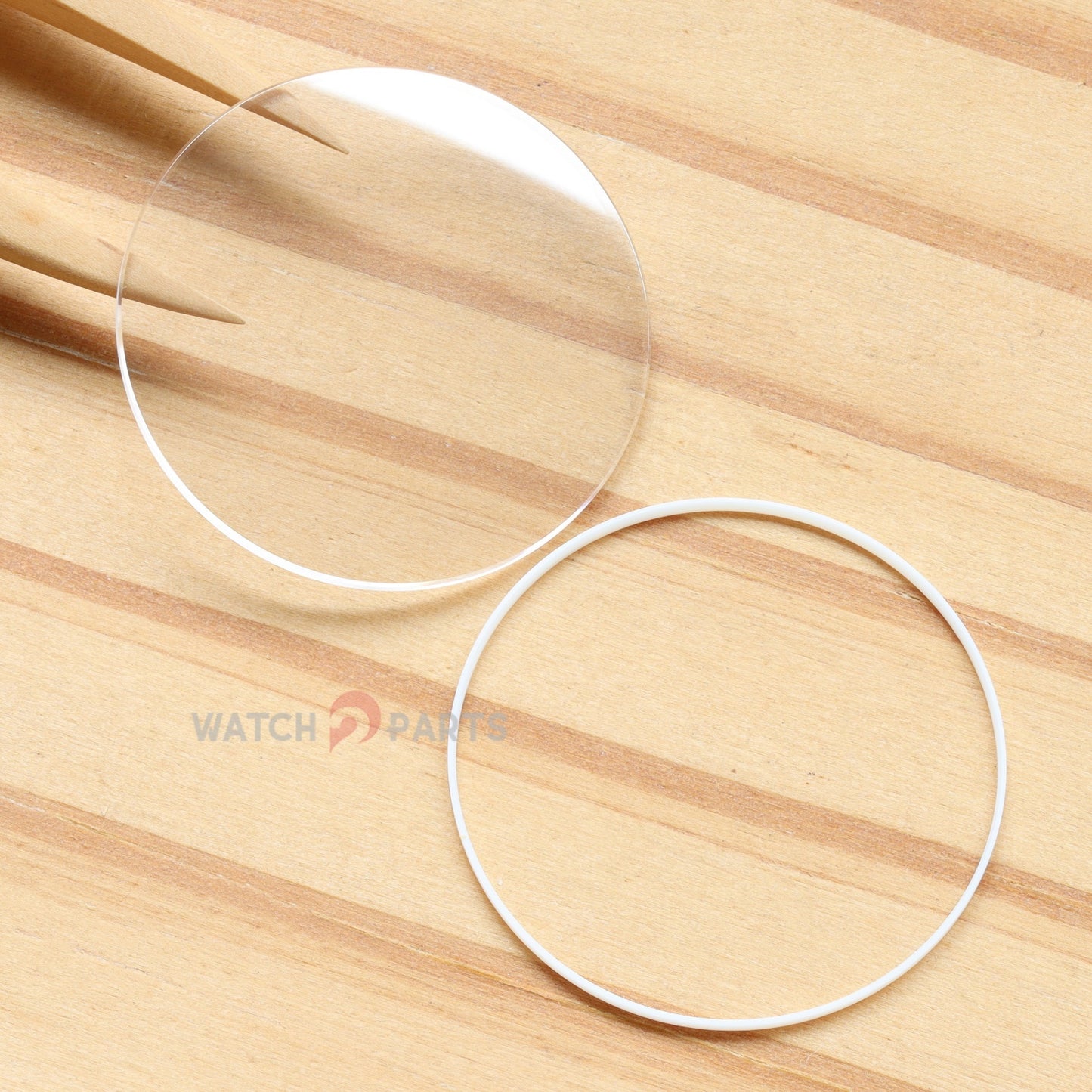 Double Domed Watch Sapphire Crystal&Gasket for Chopard Happy Sport 278492 36mm Glass