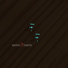 Turquoise Luminous Watch Hands for Rolex Air King 116900 40mm Watch Cal 3131