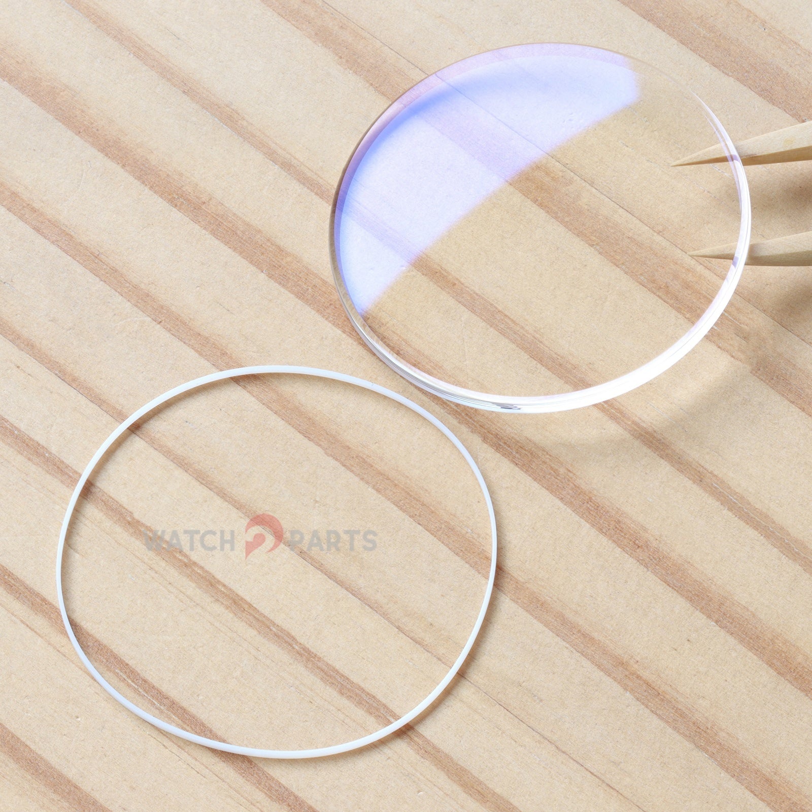 AR Coating Watch Sapphire Crystal&Gasket for IWC Aquatimer Automatic IW323105 44mm Glass - watch2parts