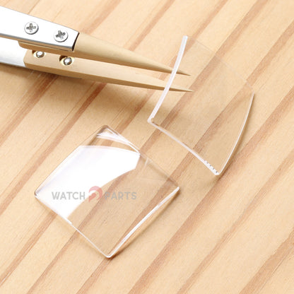 Tonneau Double Domed Sapphire Crystal for Vacheron Constantin VC Toledo 47300/47650 Watch Glass