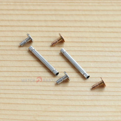 Watch Leather Strap Screw Tube for Tissot Bellissima Automatic T126.207 Watch Band