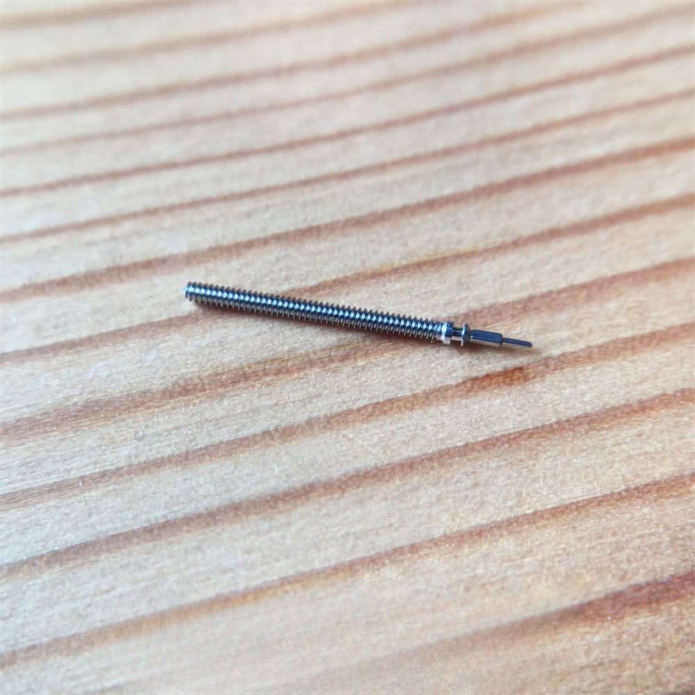 Watch Crown Winding Stem for Cartier Caliber Santos 057 Movement Parts