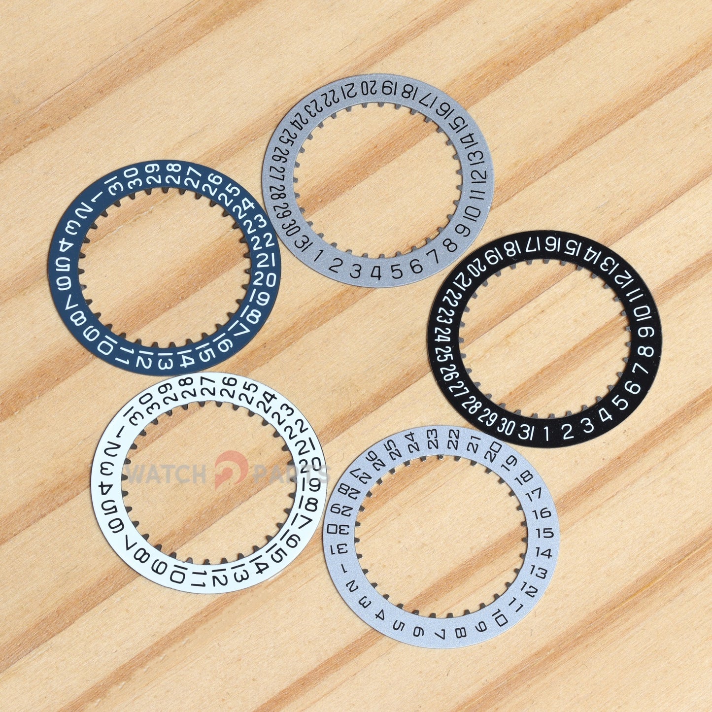 Date Wheel Disc for Cartier Caliber 1847 Movement Watch Calendar