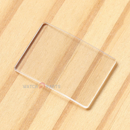 Tonneau Raised Watch Glass for Bvlgari Rettangolo RT45SSD 27x45mm Sapphire Crystal