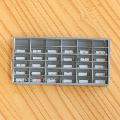 0.3-0.75 mm 30 Sizes Watch Gasket Set Waterproof Rubber Ring for Watch Crown Tube/Button Pusher/Crown/Screw