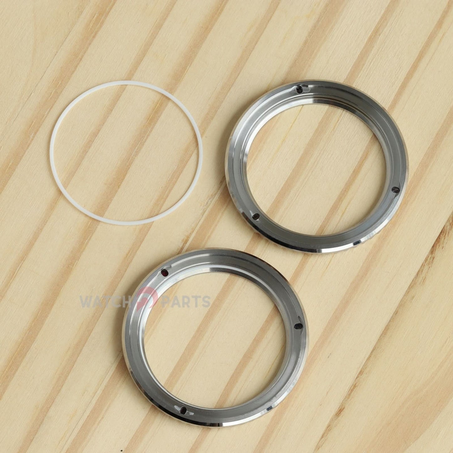 Moissanite/Blue Sapphire & Rubies Watch Bisel para Rolex GMT-Master II 40 mm Reloj