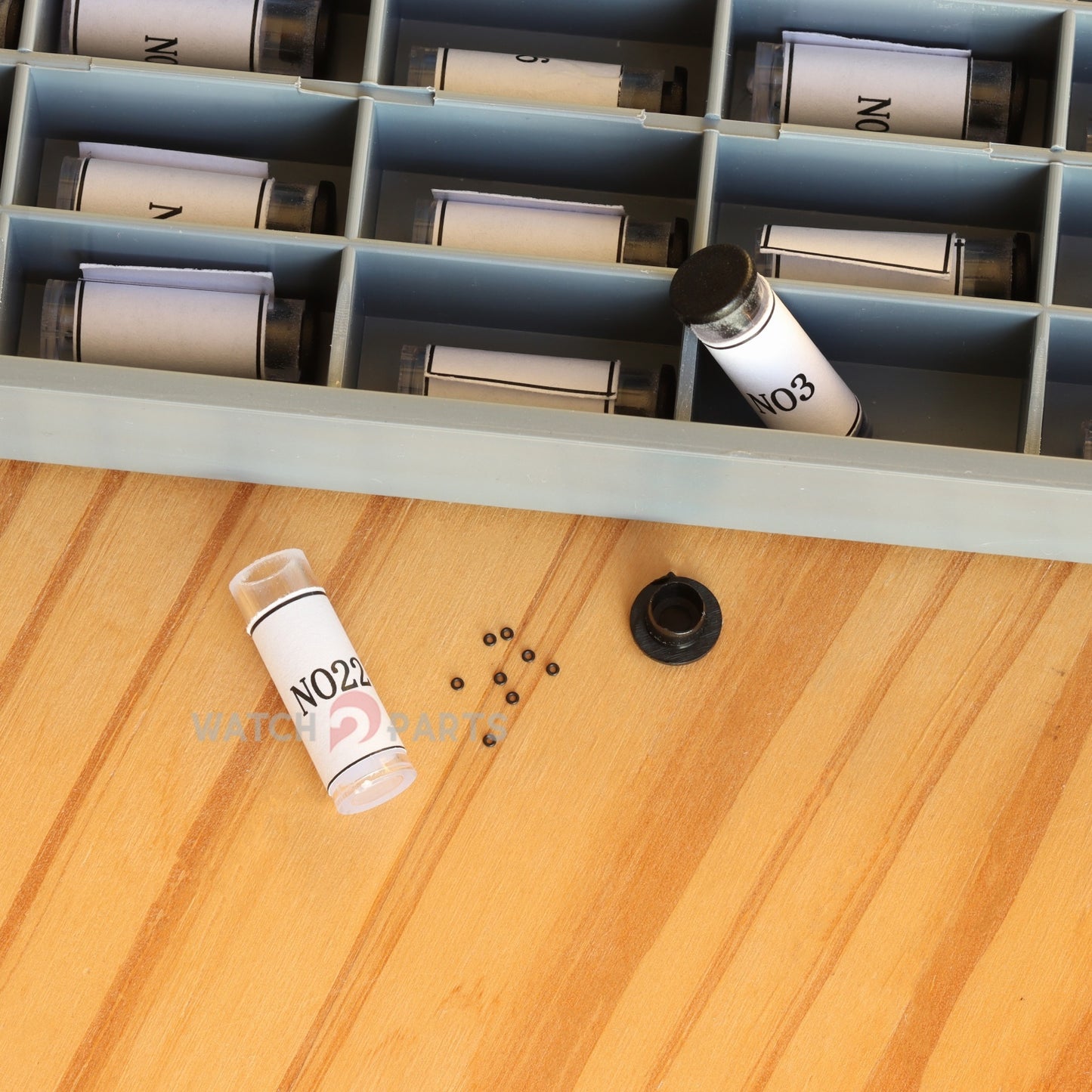 0.3-0.75 mm 30 Sizes Watch Gasket Set Waterproof Rubber Ring for Watch Crown Tube/Button Pusher/Crown/Screw