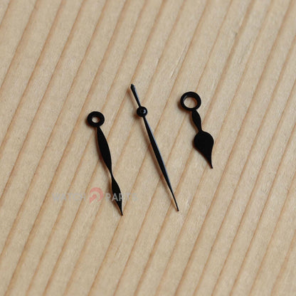 Watch Blackened Hands for Franck Muller Master Square 6000K Calibre Cal. 0800SC Watch Movement