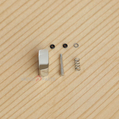 Watch Button Pusher for Bvlgari Bulgari Ergon EG40BSSDCH 40mm Chronograph Watch