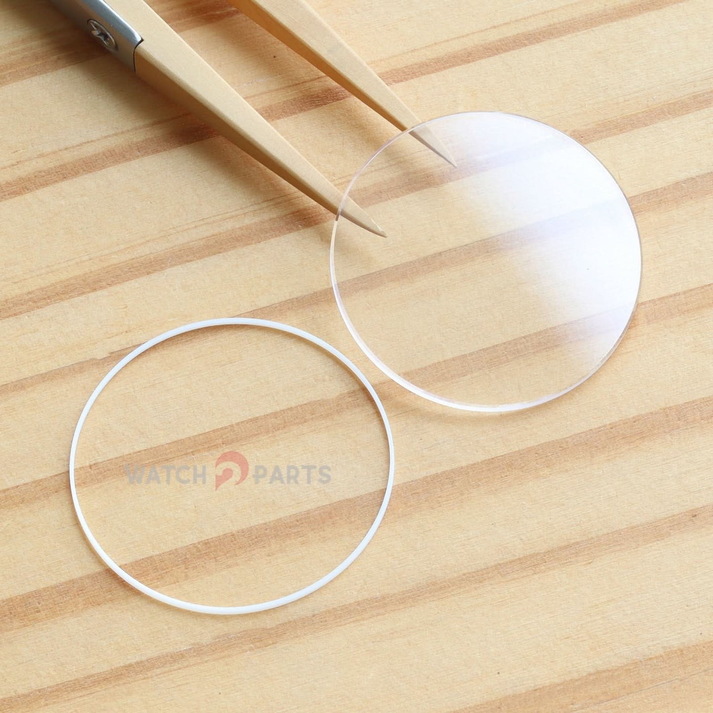 Mira Crystal para Audemars Piguet AP 15451/15550/15467/15452/15450 Royal Oak 37 mm Back y estuche Vigor de reloj con junta