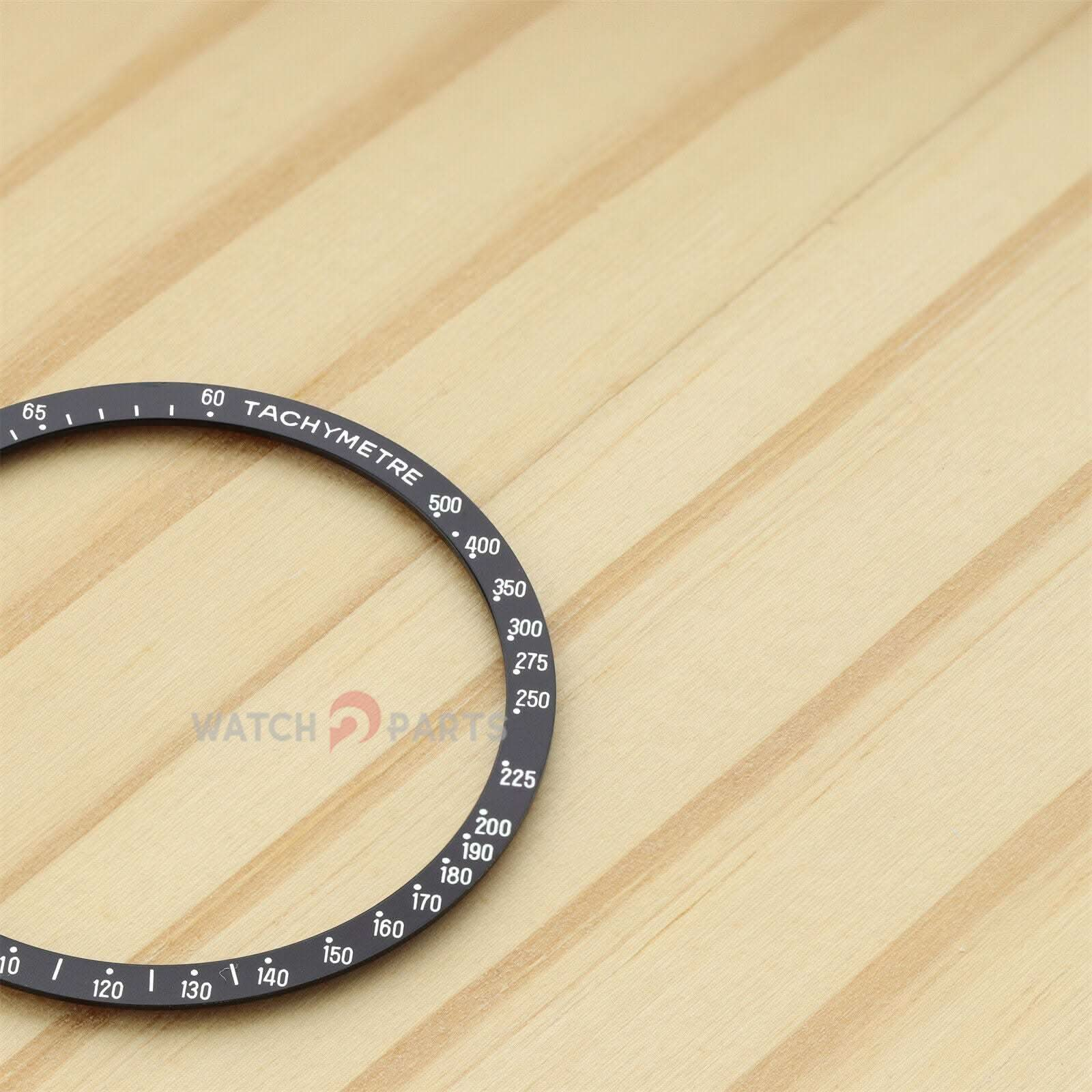 Inserto de bisel de reloj de aluminio para Omega Speedmaster reducido 39 mm 175.0032 Reloj