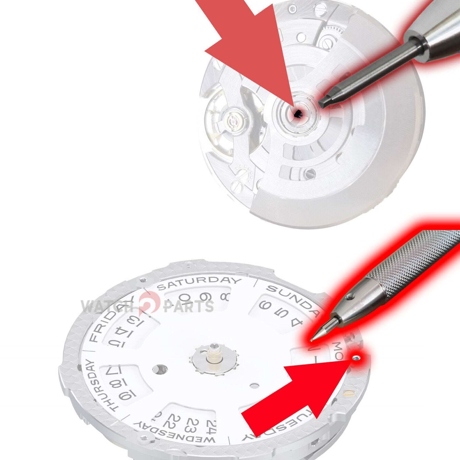 Triangle Screwdriver for Rolex 3235 Watch Movement Day-date