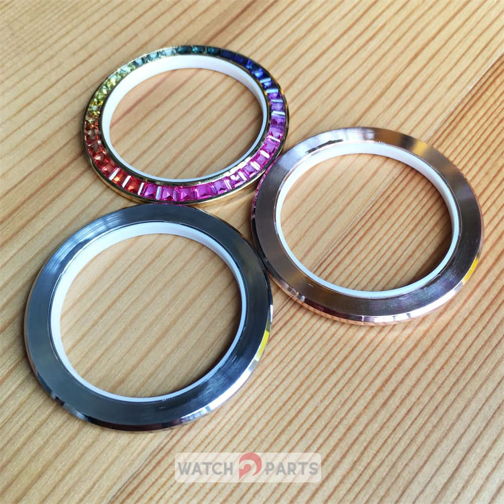 Rainbow Watch Bezel Inserts Fit for Rolex Daytona 40mm Watch upgrade modification parts