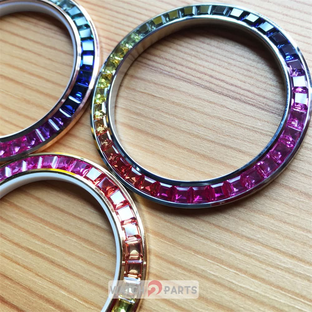 Insertos de bisel de Rainbow Watch adecuados para Rolex Daytona 40 mm Watch Modificación de modificación Piezas