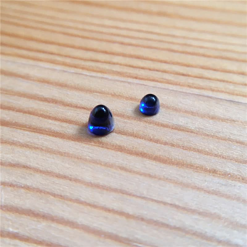 Blue Sapphire Crystal for Cartier Rotonde 40mm Watch Crown Parts