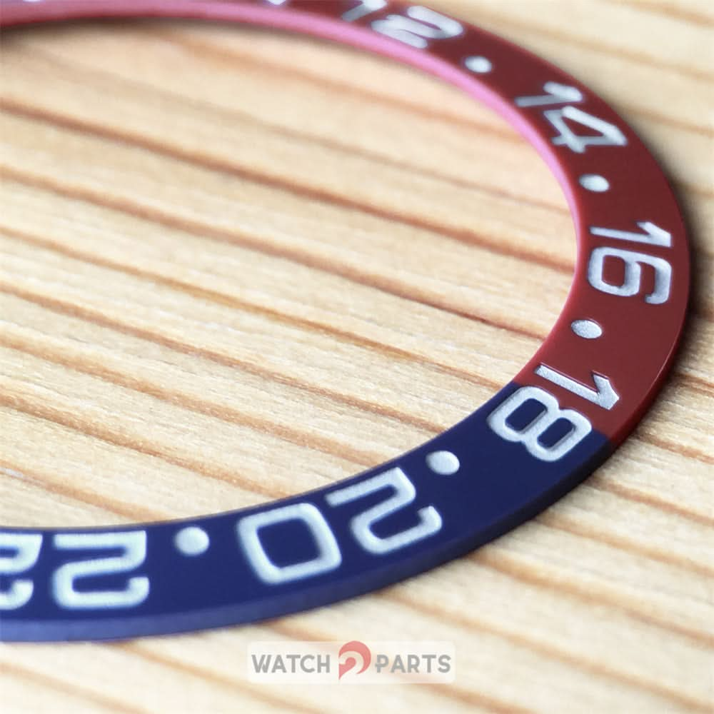 mk3 high quality blue red all Ceramic Bezel Insert For Rolex GMT Master II 126710 116710 watch