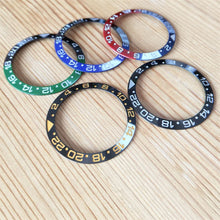 Carve White Gold Number High Quality Blue Red Ceramic Bezel Insert for Rolex GMT Master II Watch