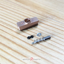 18K rose gold brown ceramic watch push button for Audemars Piguet Royal Oak Offshore Chronograph 26401RO.OO.A087CA.01 watch pusher