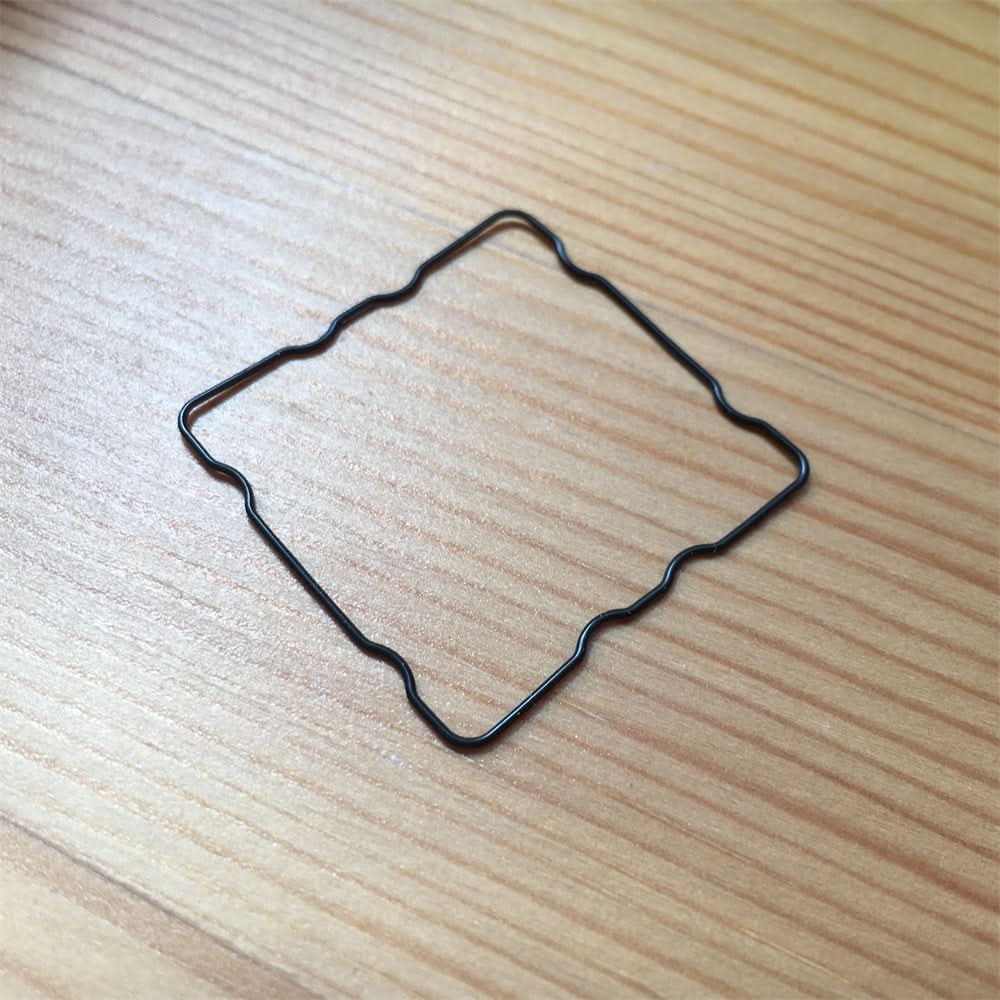 Reloj de goma Las arandelas de sello de la junta de anillo impermeable para el tanque de cartier 3666 Piezas de reloj