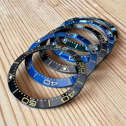 Watch Ceramic Bezel for Omgea Diver 300M Seamaster 210 Chronometer Watch