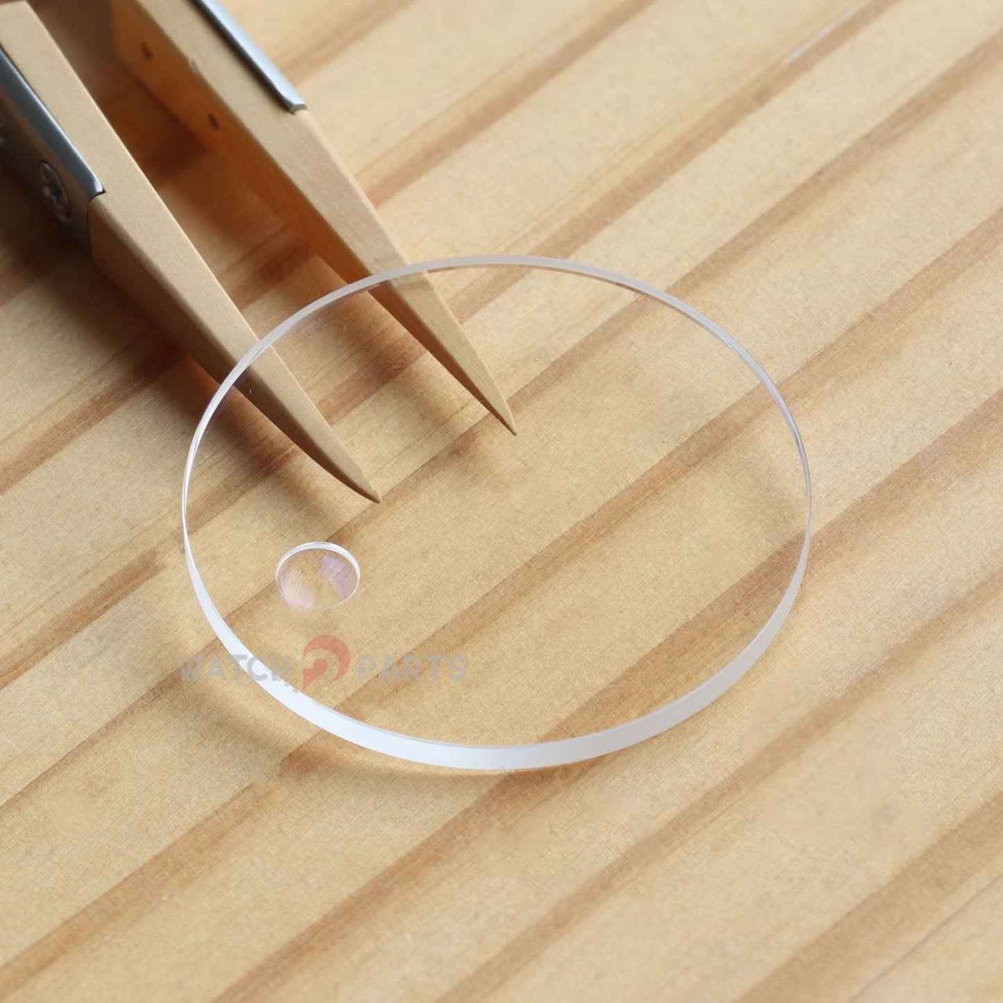 Mira Cristal de zafiro para Ulysse Nardin Marine Blue Seal UN 356-68 RELOJ