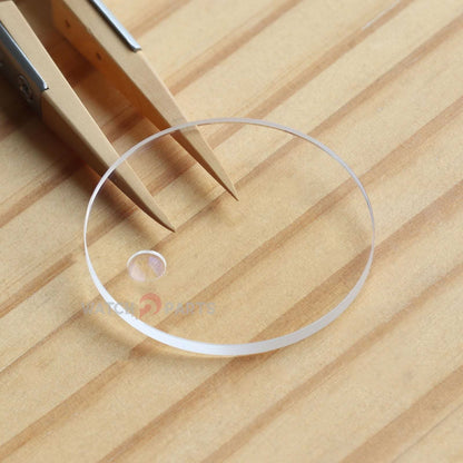 Mira Cristal de zafiro para Ulysse Nardin Marine Blue Seal UN 356-68 RELOJ