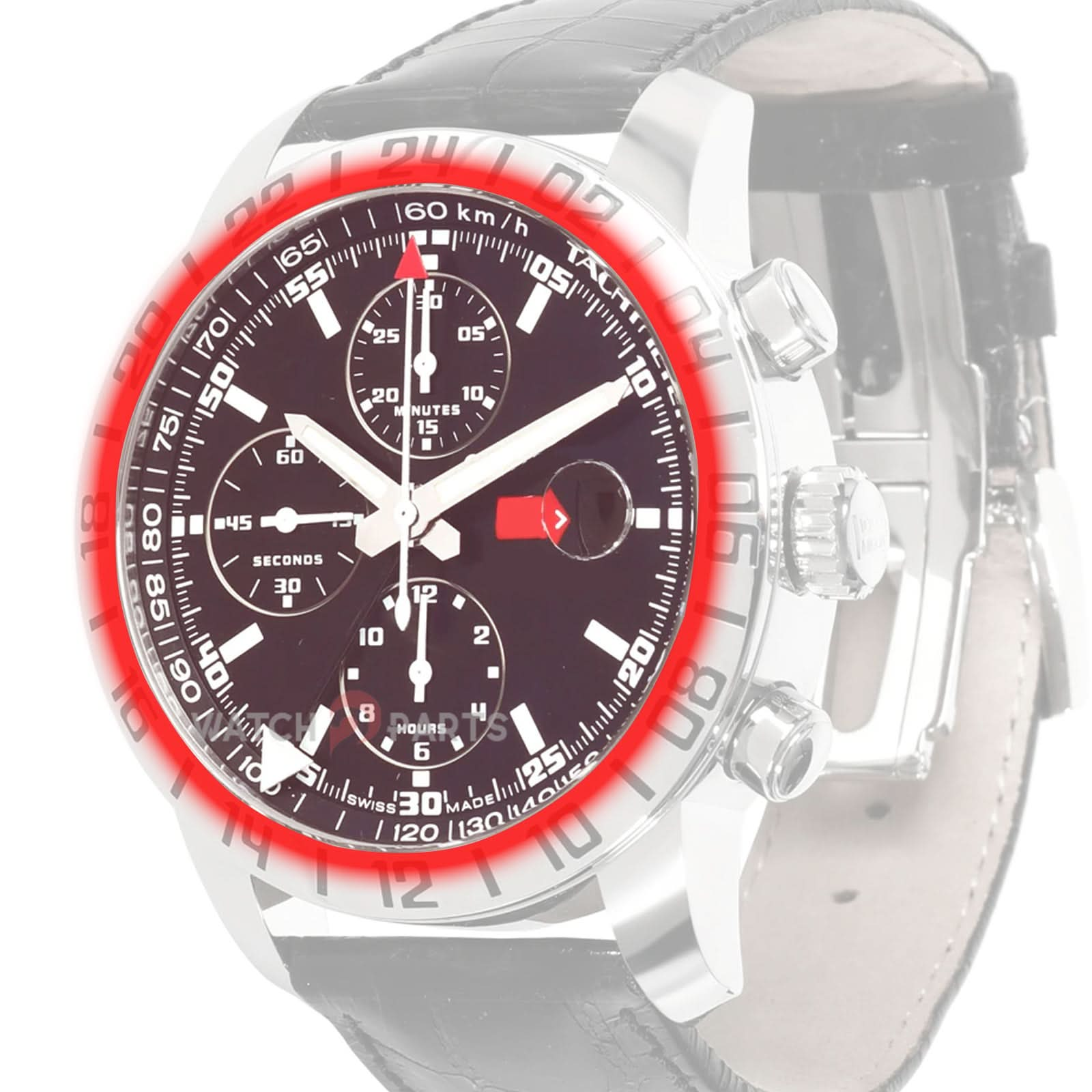 AR REVOIR MONTRE SAPHIRE VERRE POUR CHOPARD GTRIS MILLE MIGLIA GT XL Watch