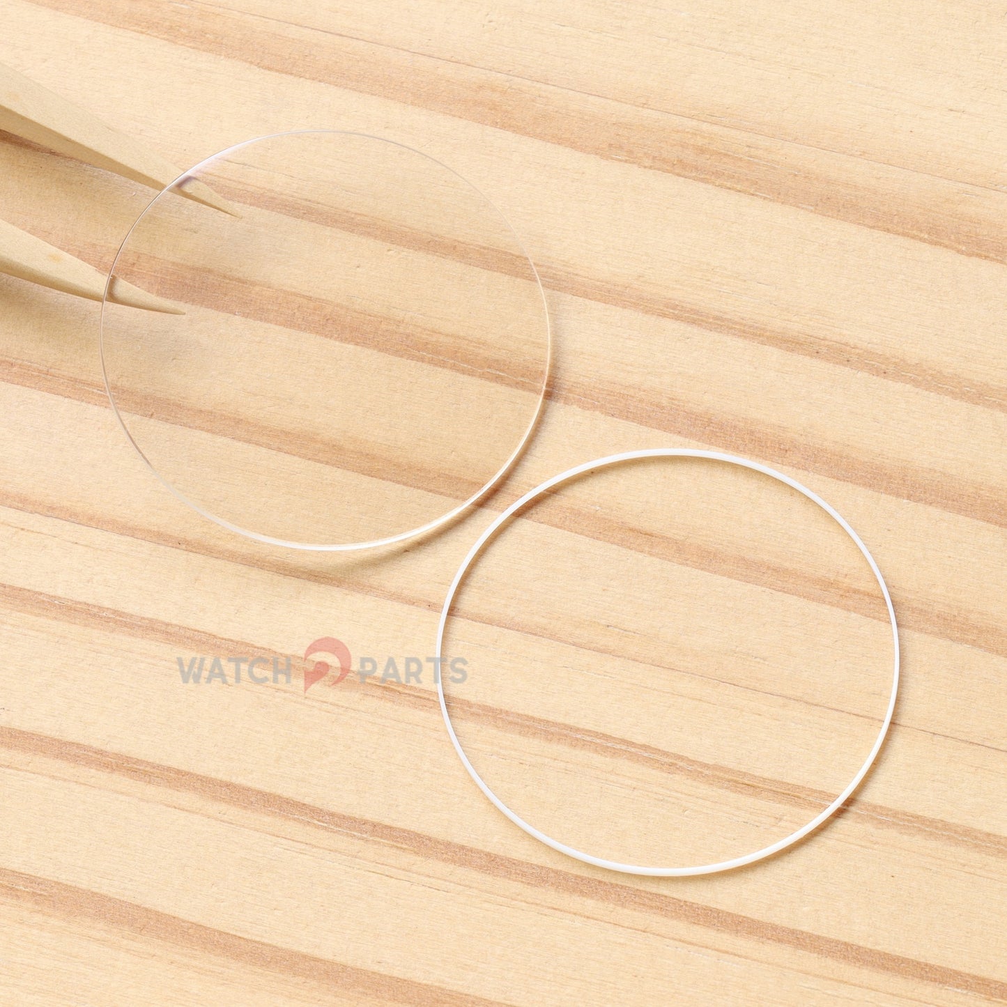 Watch Sapphire Crystal&Gasket for Vacheron Constantin VC Patrimony 85180/86180 Front&Case Back Glass