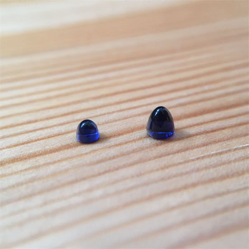 Blue Sapphire Crystal for Cartier Rotonde 40mm Watch Crown Parts