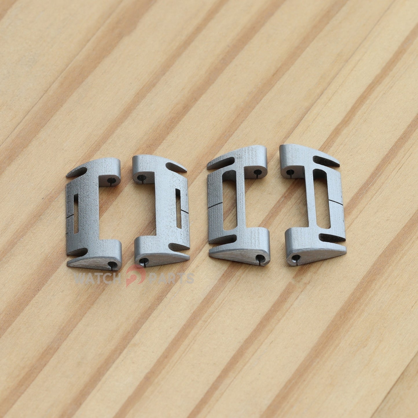 Steel 28/30mm Watch Leather Strap Insert for IWC Ingenieur Watch Band Link