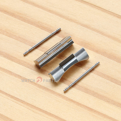 Strap End Link for Rolex 126300 126334 126331 126333 Datejust 41 Watch Rubber/Leather Band