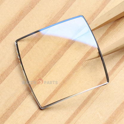 AR Coating Tonneau Raised Watch Glass for Chopard TWO O TEN 162287 37.3x39.75mm Sapphire Crystal