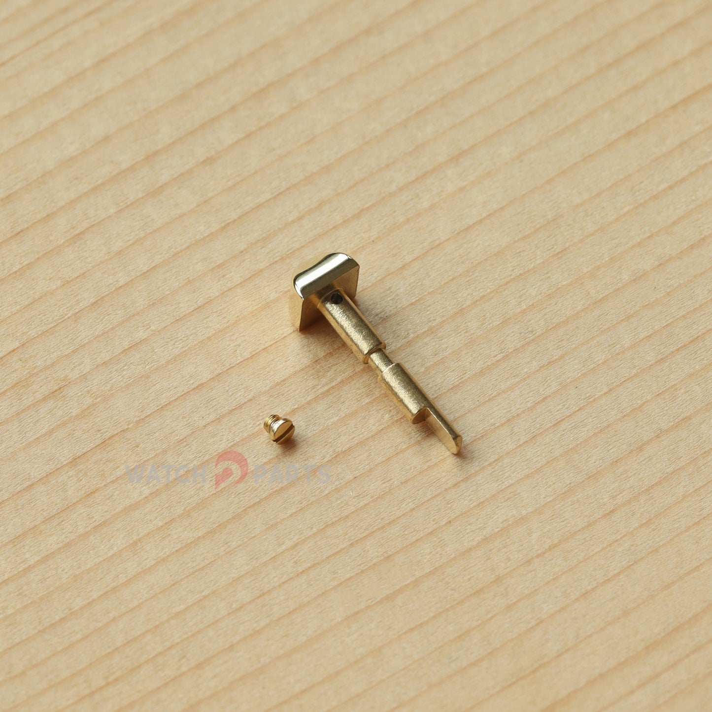 18K Rose Gold/Stainless Steel Watch Band Screw Tube Pin for Cartier Pasha WJ120151 42mm Watch