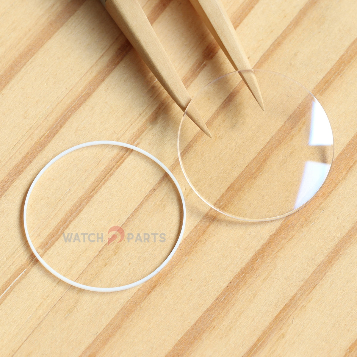 AR Coating Double Domed Watch Sapphire Crystal&Gasket for Blancpain Ladybird Quantième Complet 2360-2991 33.7mm Glass