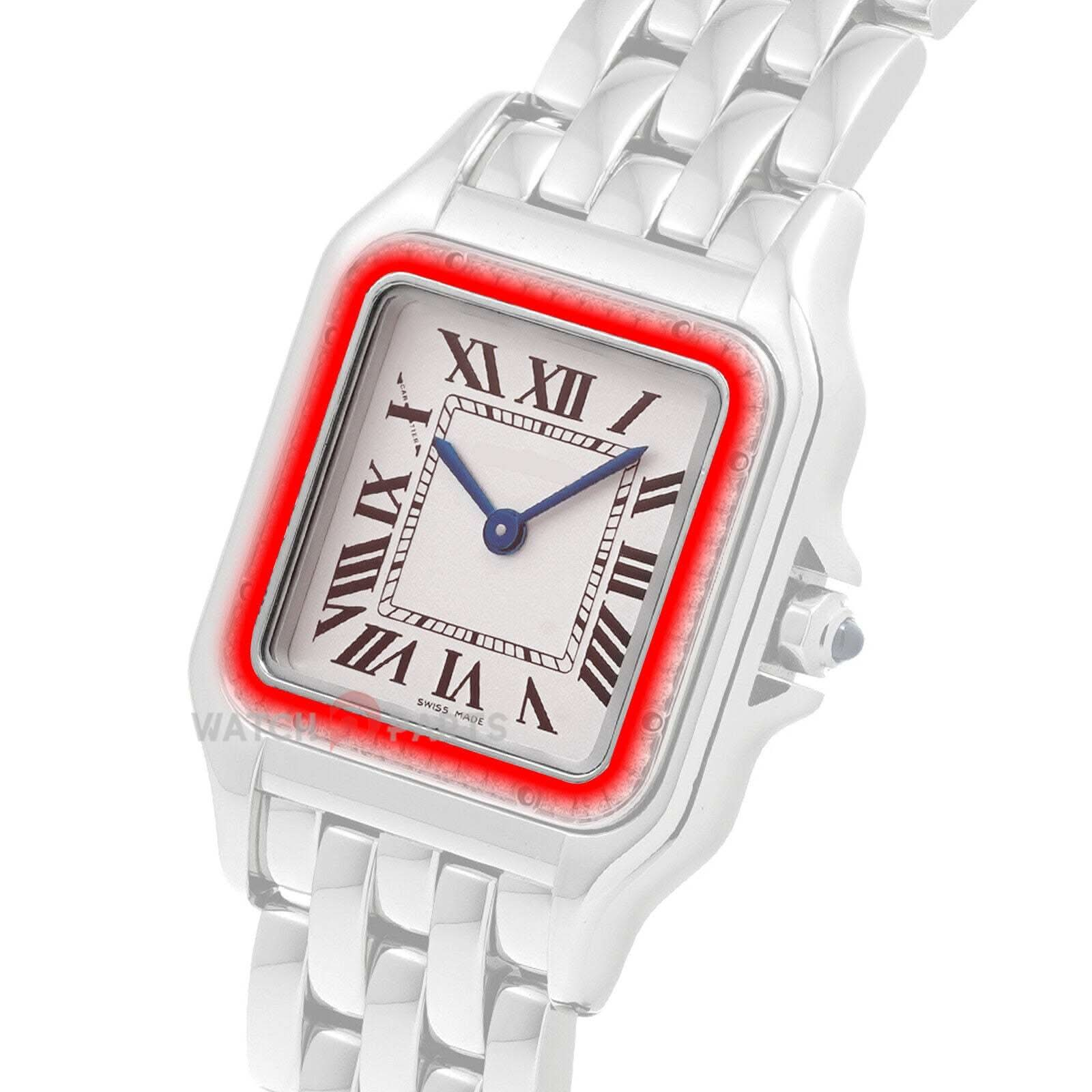 Watch Sapphire Crystal for Cartier Panthère S/M 4016/4177/1120 Watch Glass