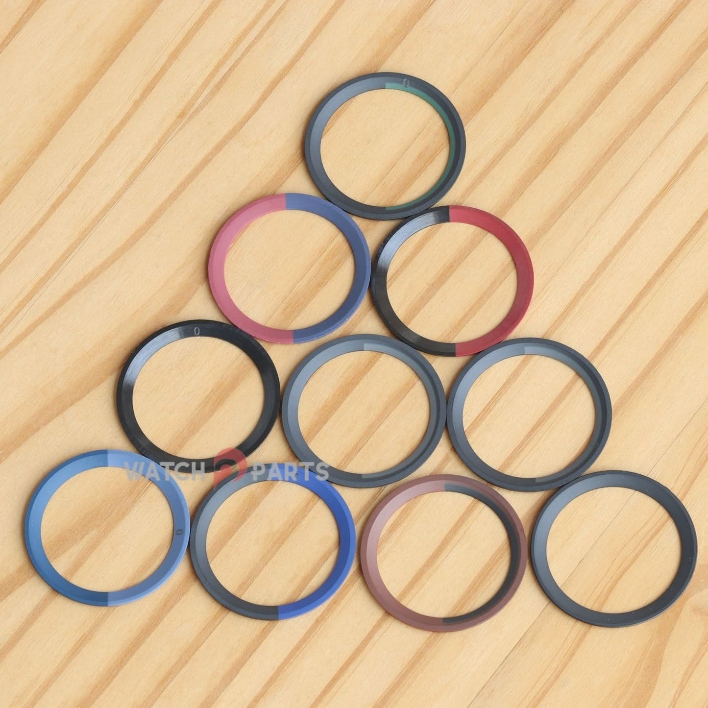 Watch Ceramic Two Tone Bezel for Rolex GMT Master II 40mm Watch