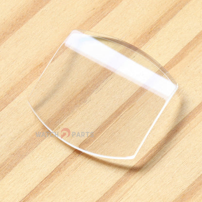 Tonneau Raised Watch Glass for Bvlgari Assioma AA44C14SSD 44×34mm Sapphire Crystal