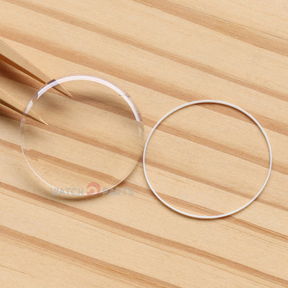 Watch Lid Crystal for Tudor Glamour Double Date 57103/57100 42mm Watch Sapphire Highly-domed Glass